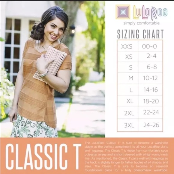 Lularoe classic t nwt - Picture 3 of 4